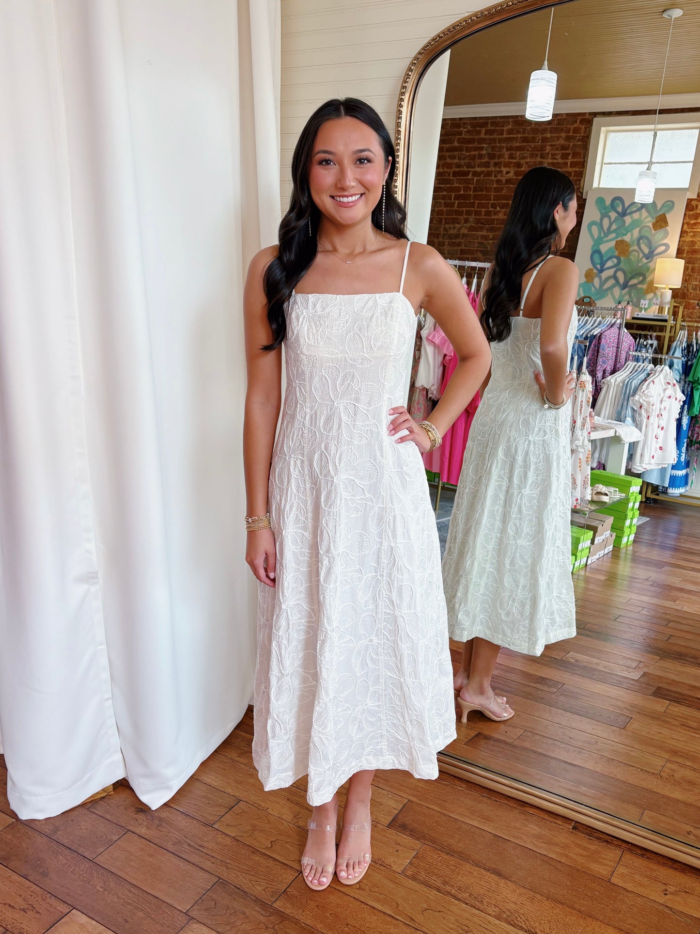 FRANCES MAXI DRESS - IVORY