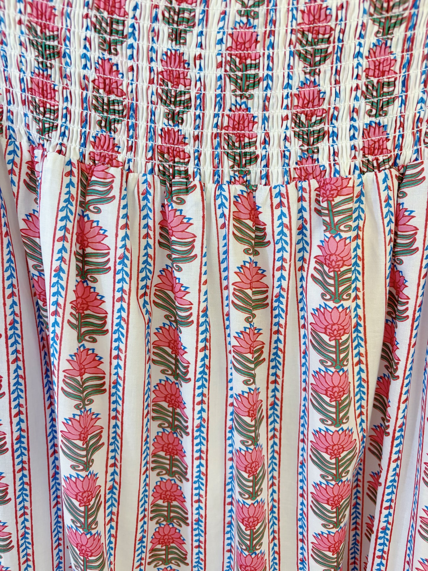 ASHTYN FLORAL SKIRT- CREAM