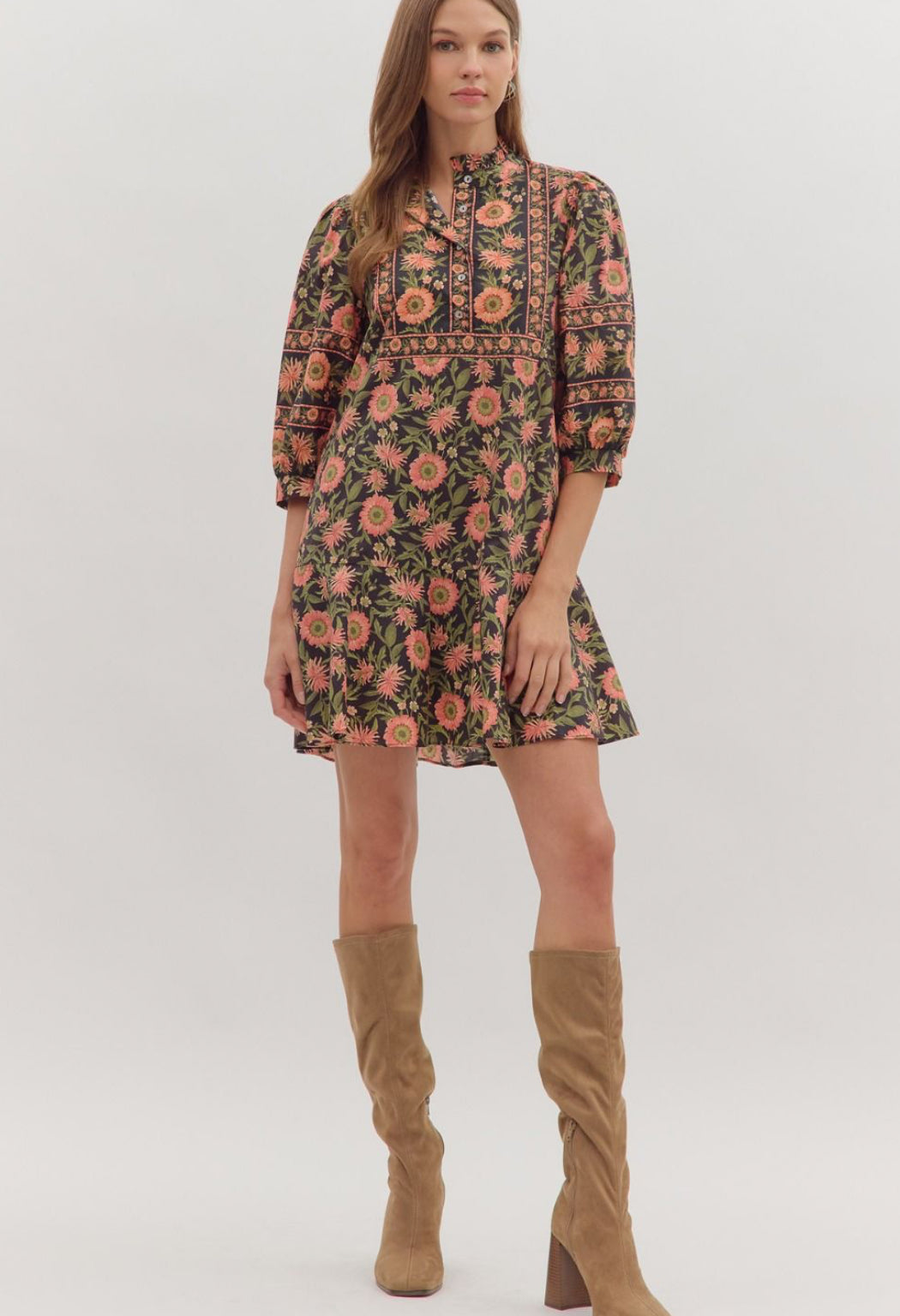 CLARA DRESS- BLACK
