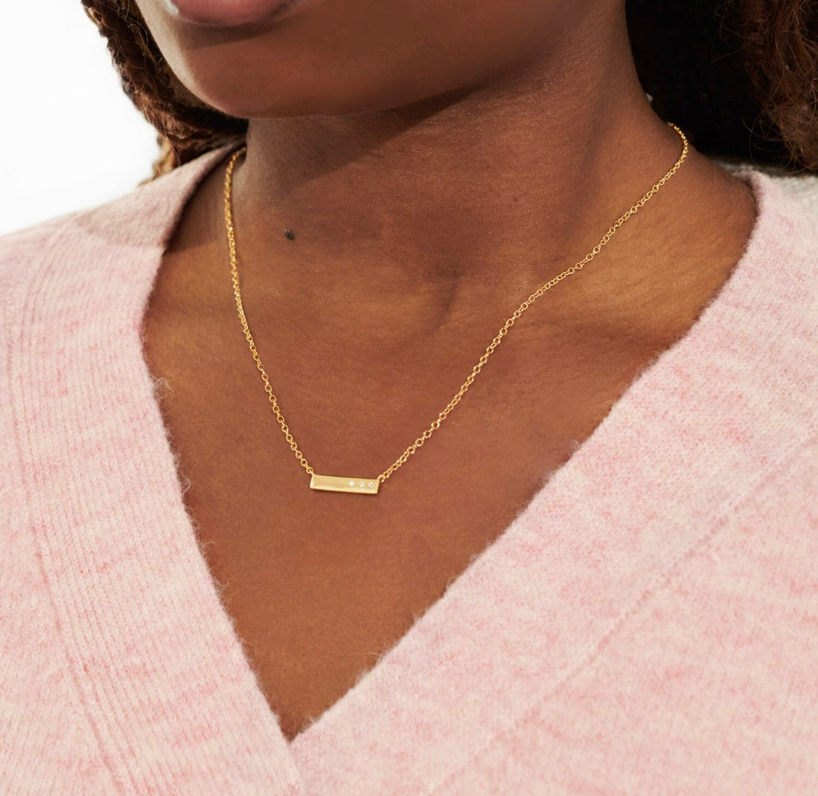 STYLE STORIES BAR NECKLACE