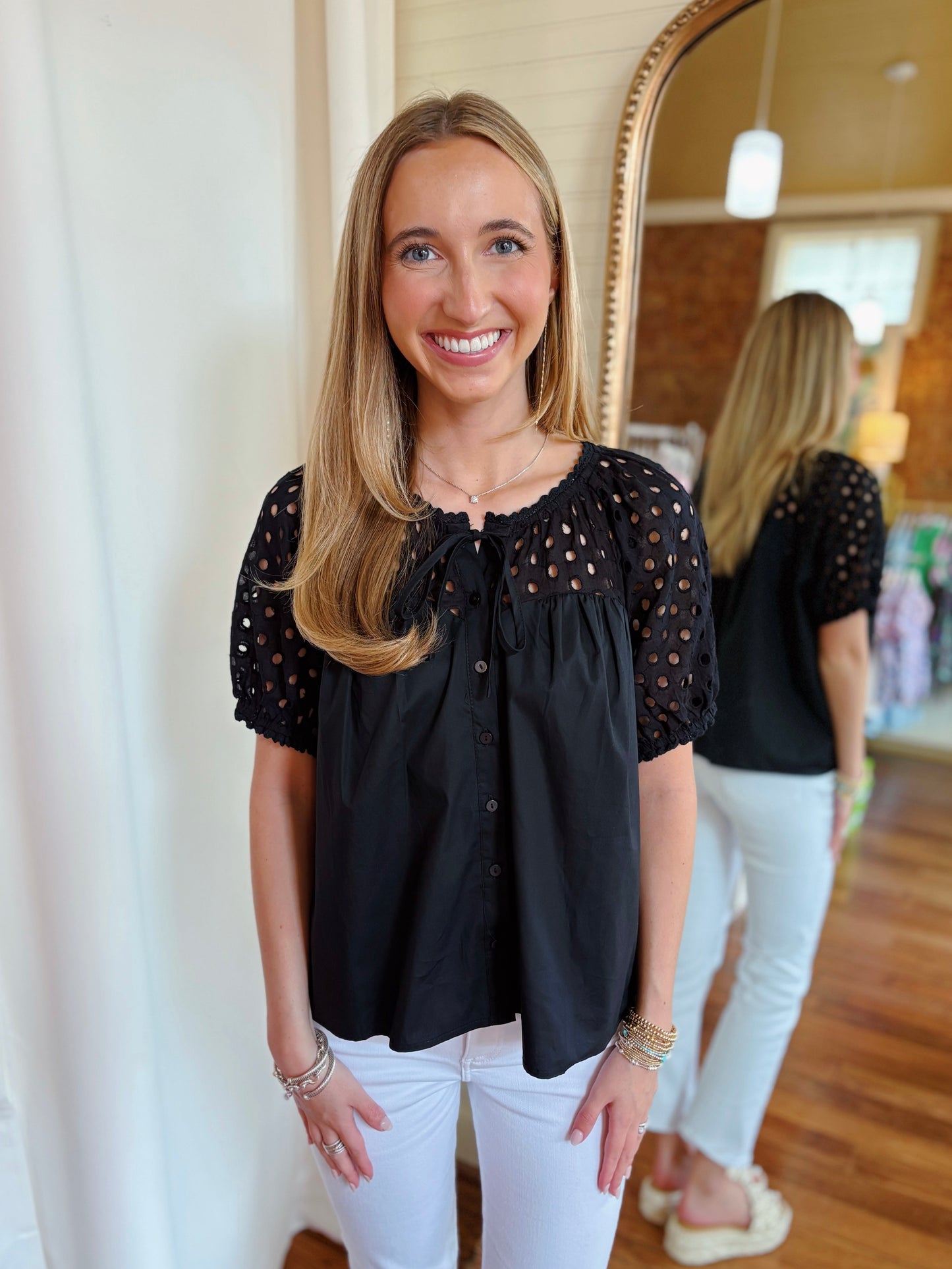 REECE TOP- BLACK