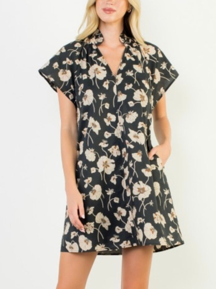 MARIE DRESS- BLACK