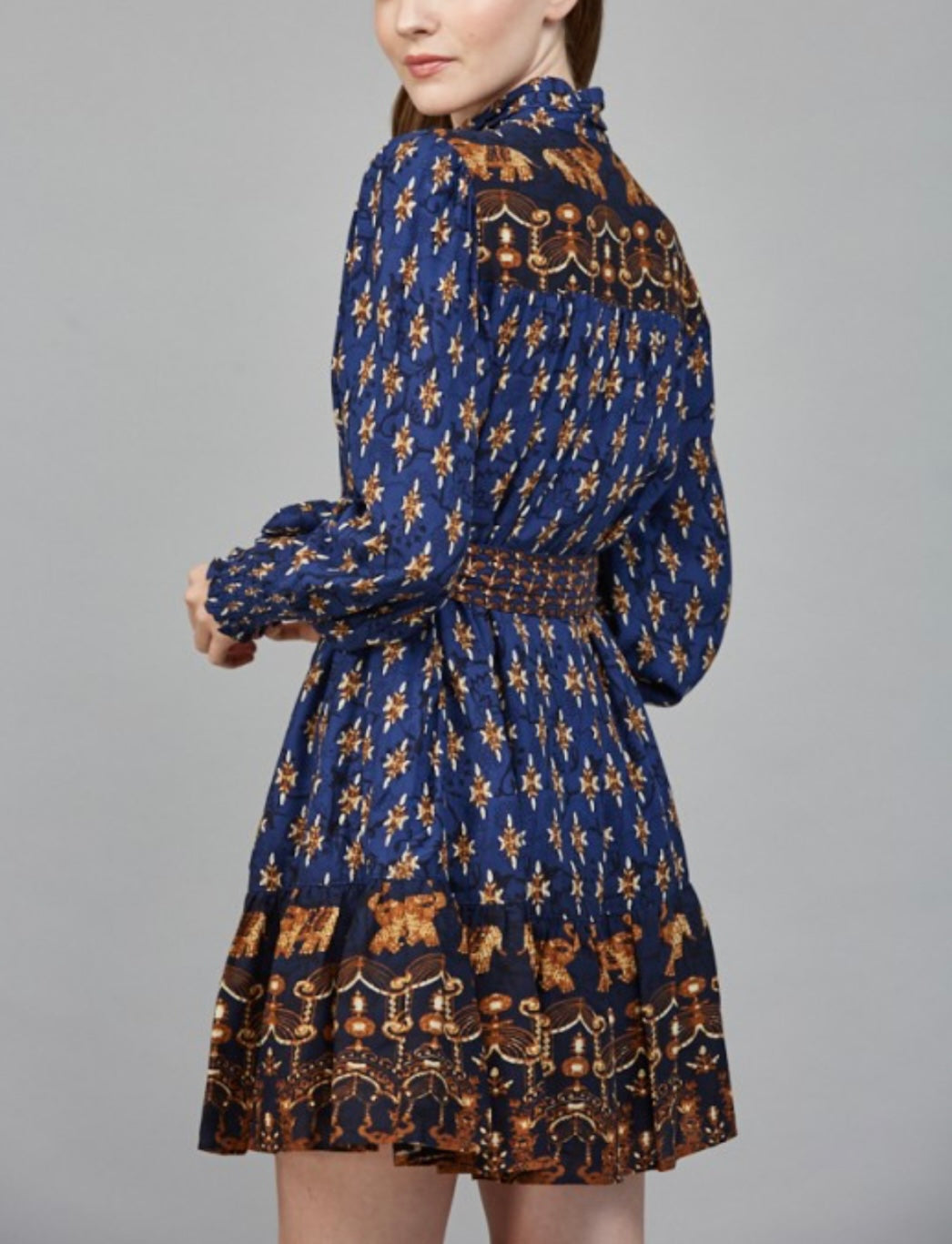 BROOKE DRESS- NAVY