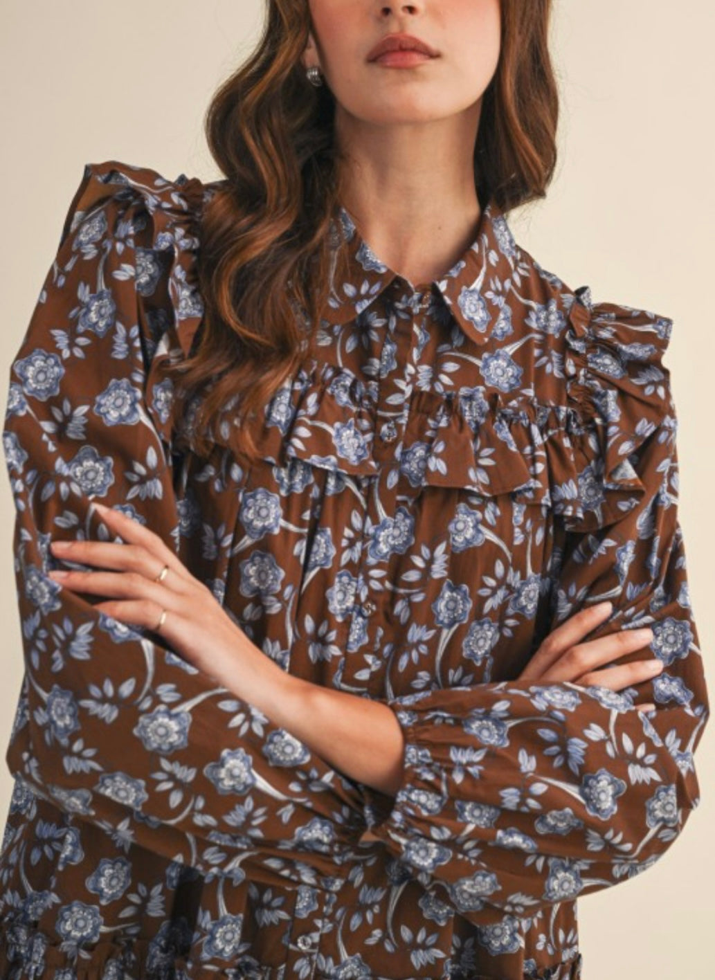 BRADFORD BUTTON DOWN MINI DRESS