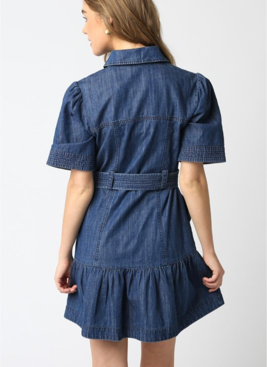 LAINEY DENIM DRESS