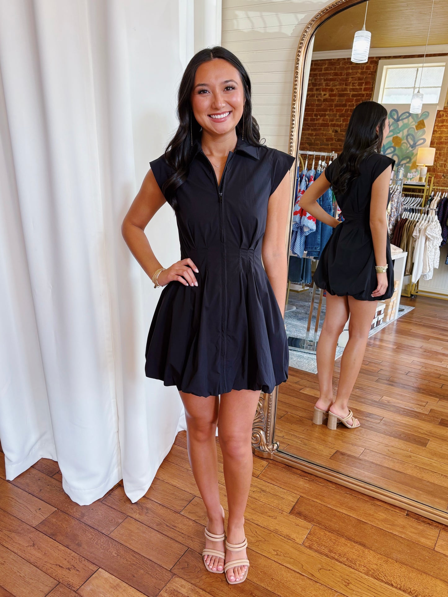 DYANNE DRESS- BLACK