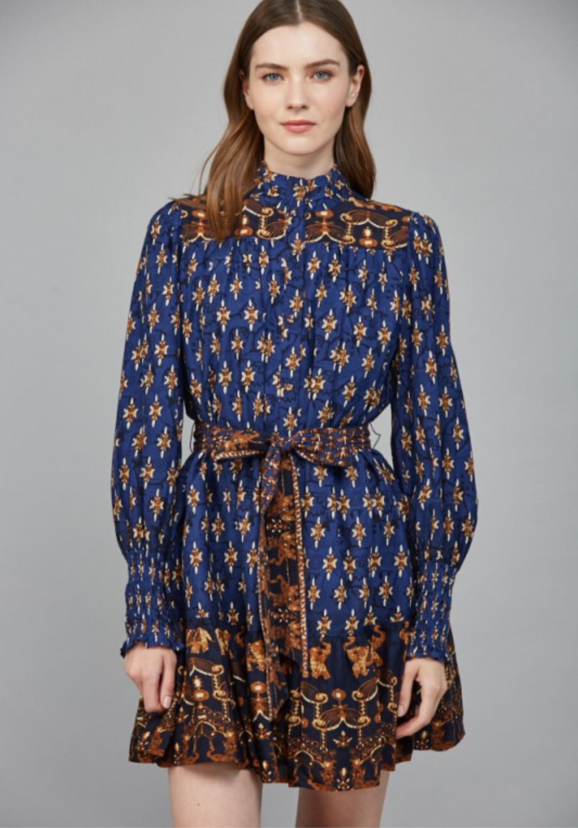 BROOKE DRESS- NAVY