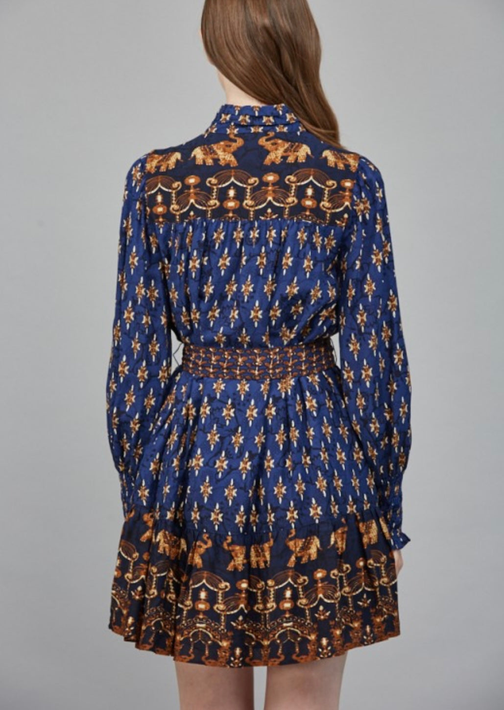BROOKE DRESS- NAVY