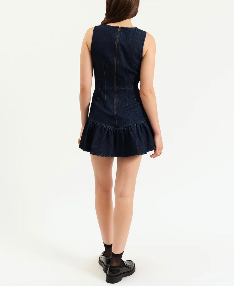 DAZE LAUREL RUFFLE DRESS