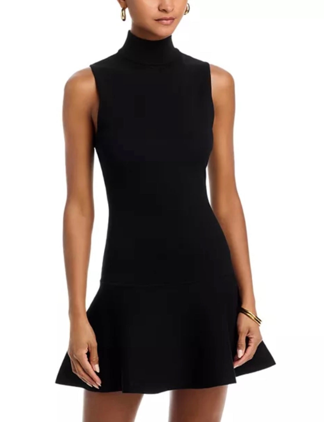 BRESLIN SWEATER DRESS- BLACK