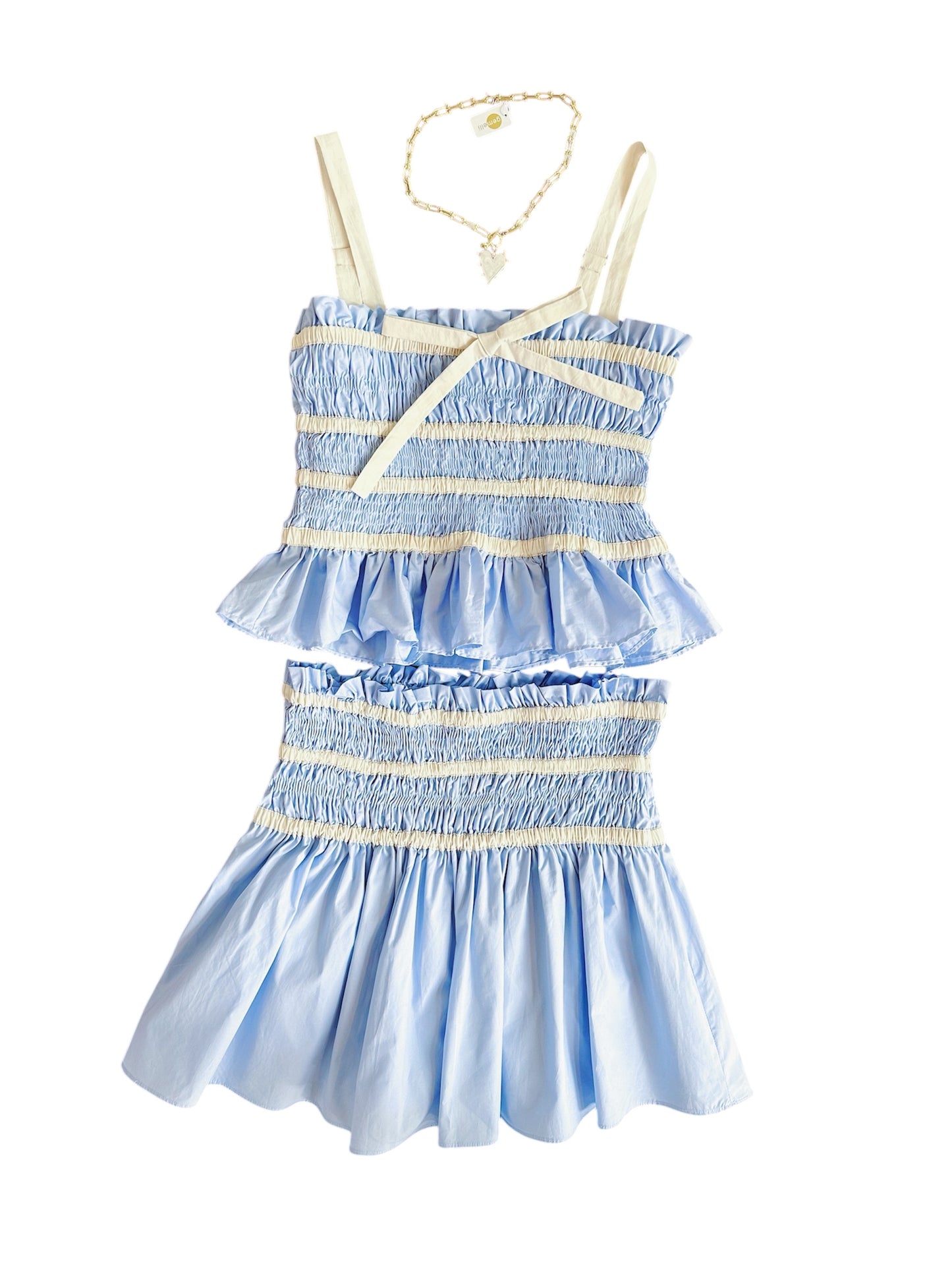 ASHLYN SET- POWDER BLUE