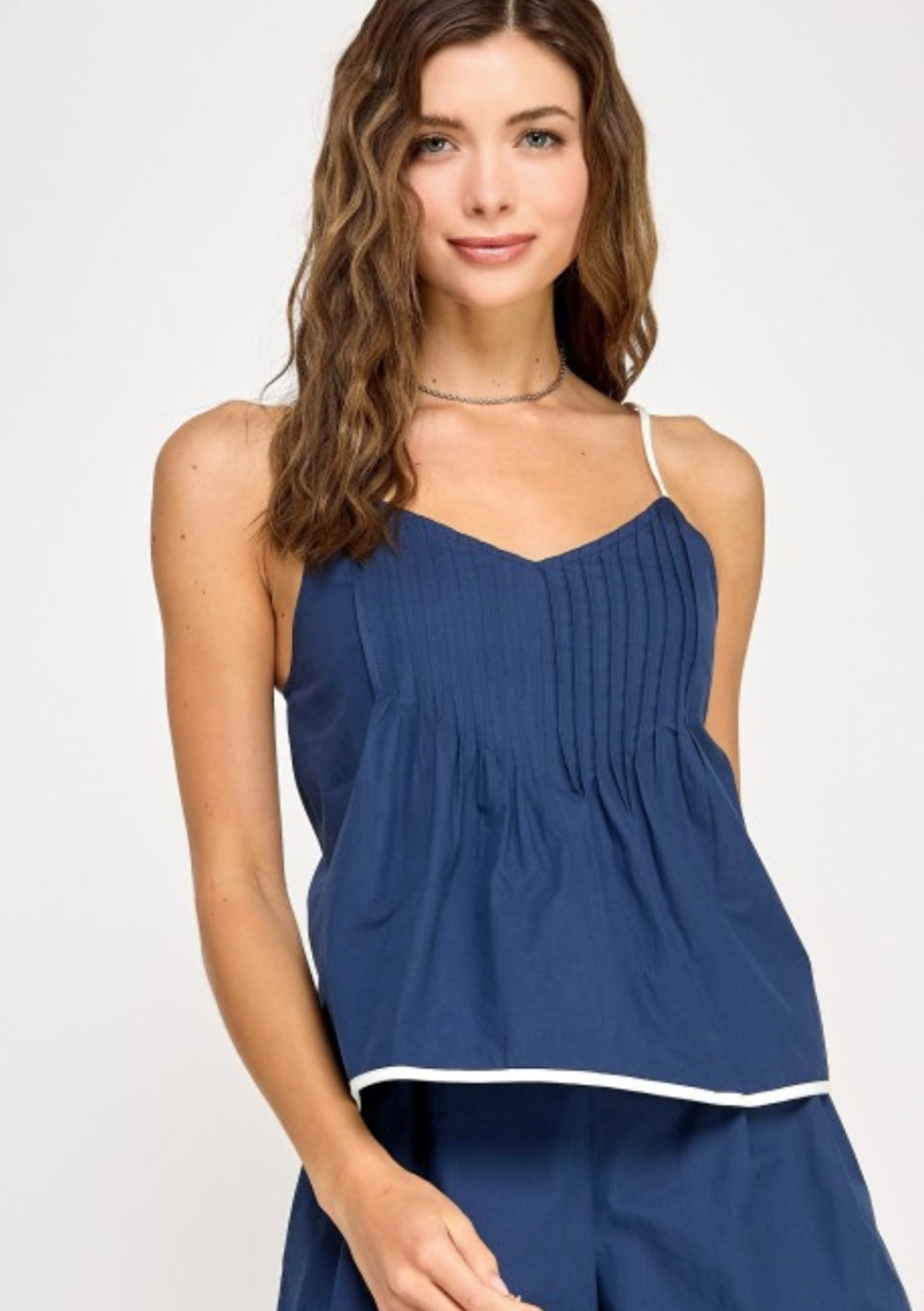 HOLLIS TOP- NAVY