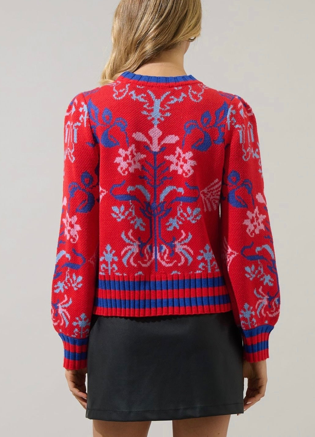 MILLA SWEATER- RED