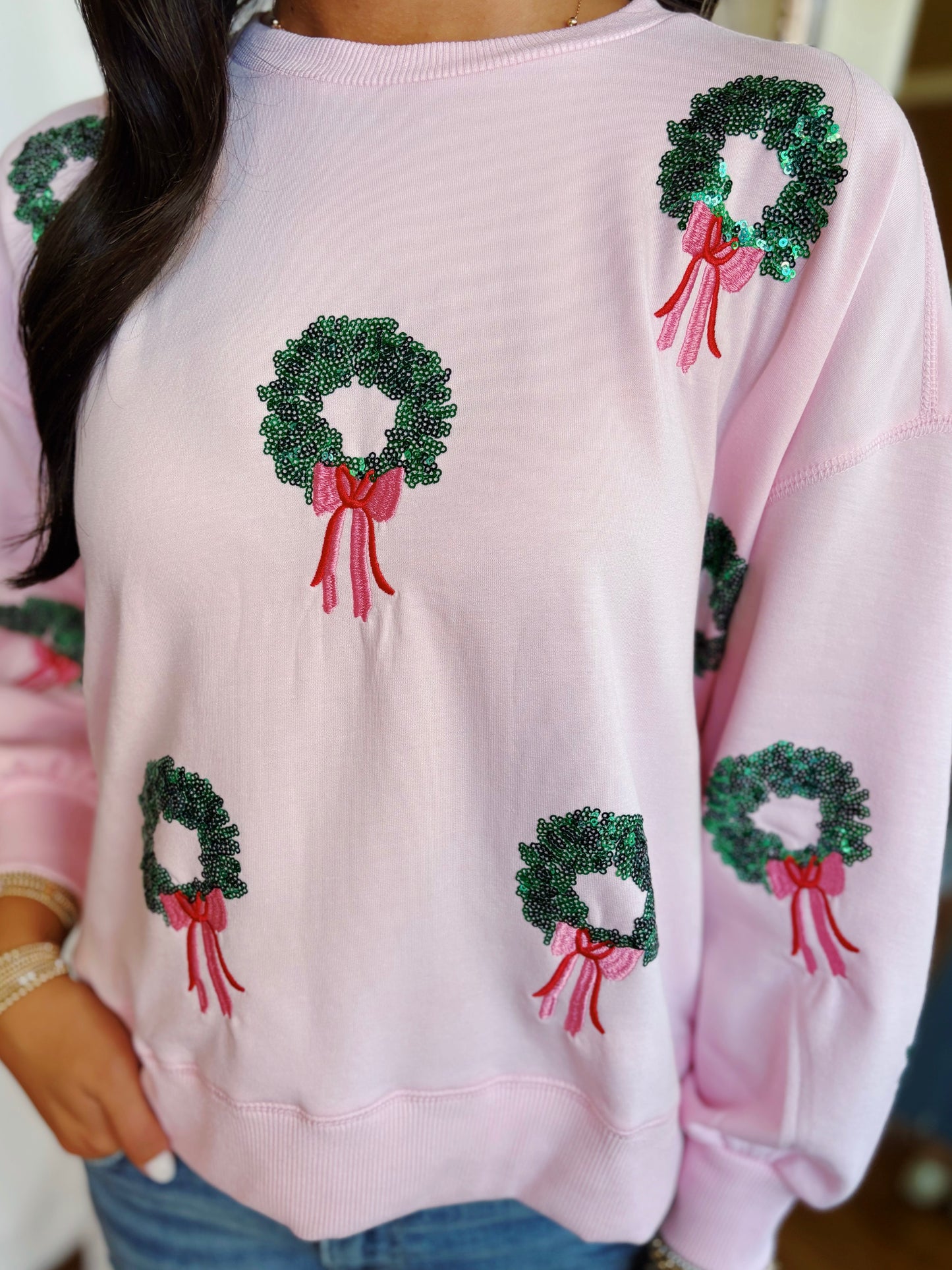 MILLIE WREATH SWEATSHIRT