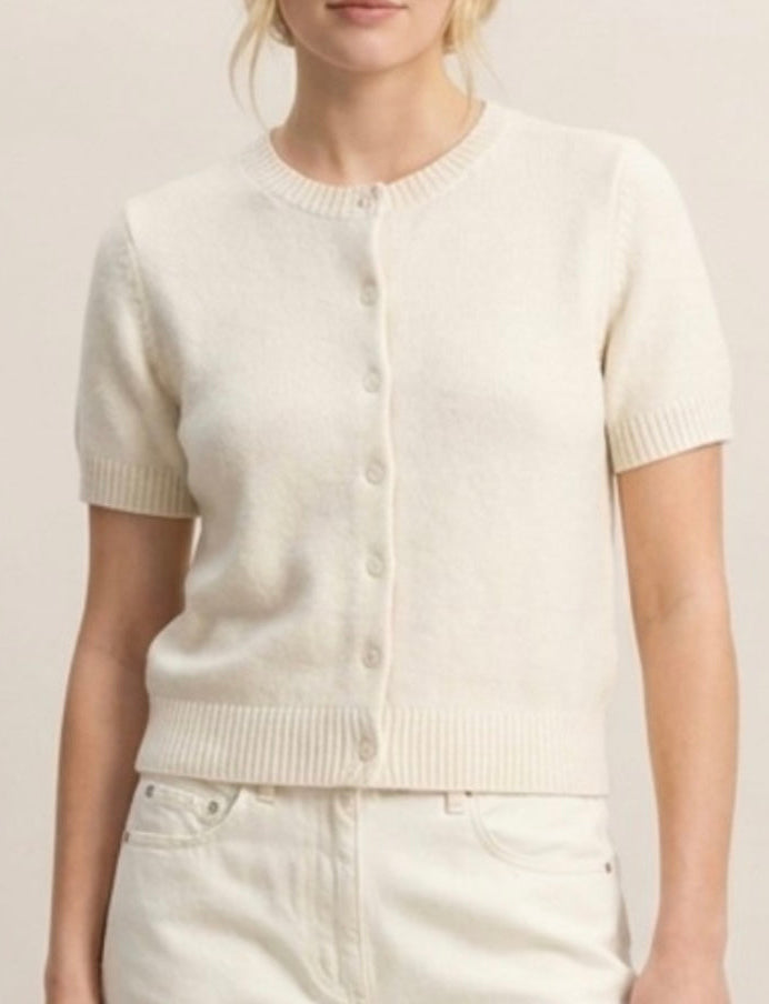BLAIR CARDIGAN- WHIP CREAM