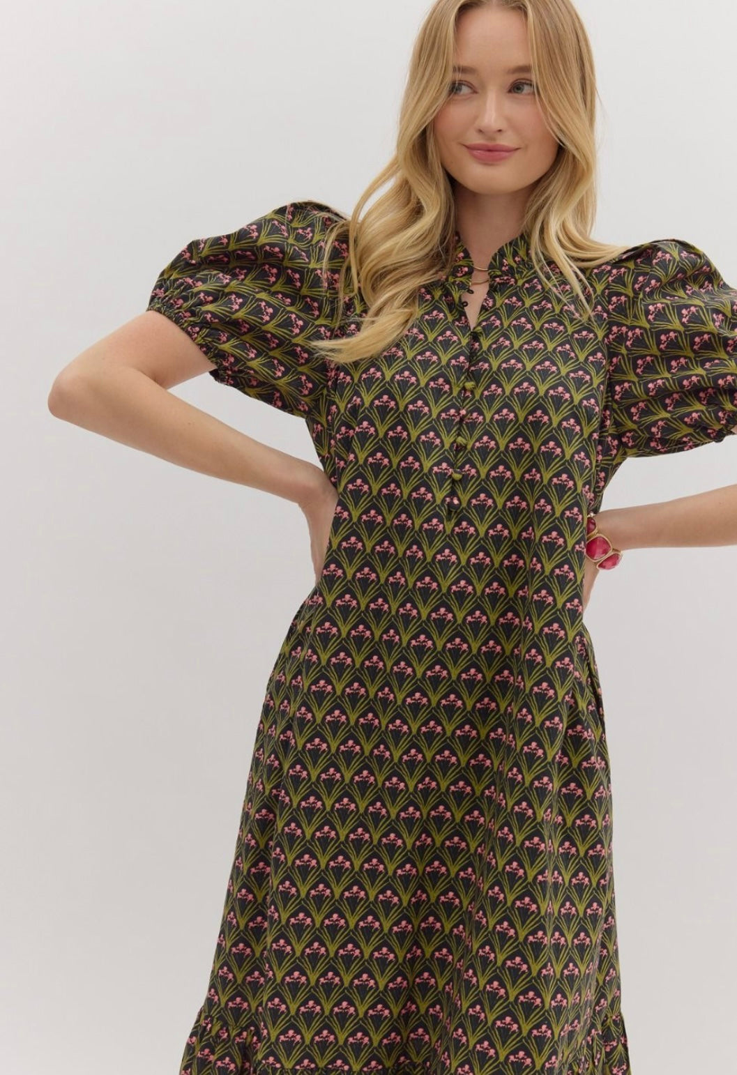 FLYNN DRESS- BLACK
