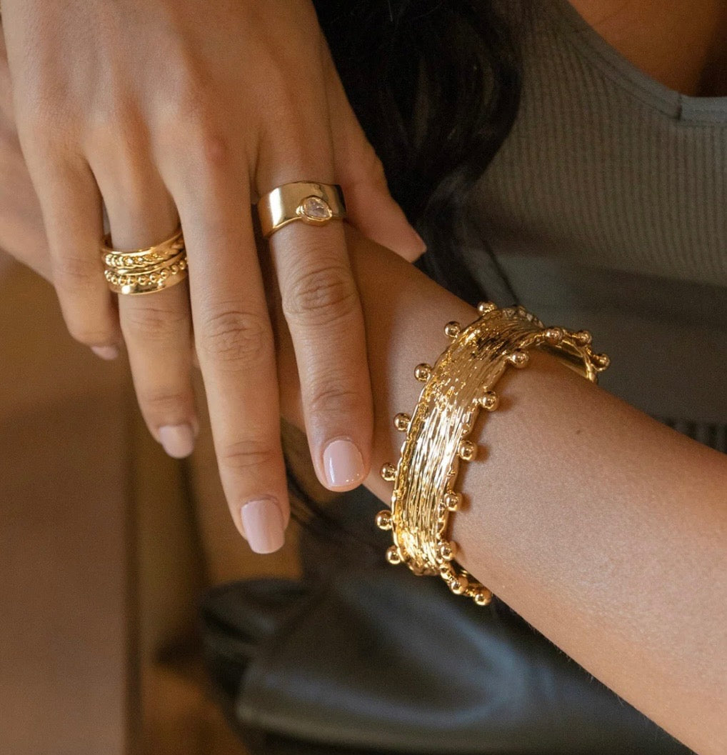 RAINA STUDDED CUFF