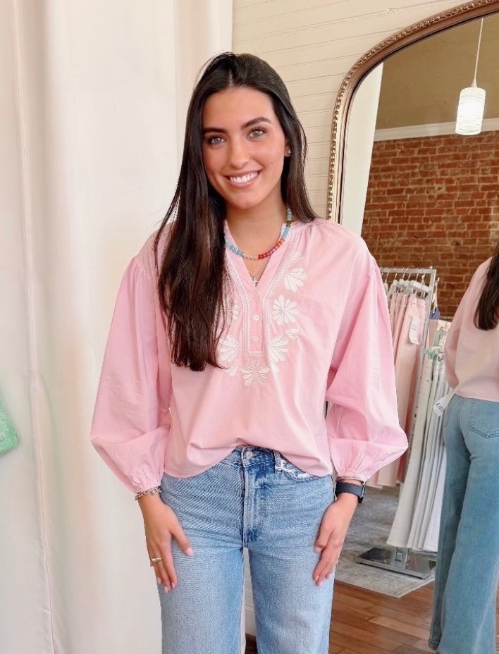 TAYLOR TOP- PINK