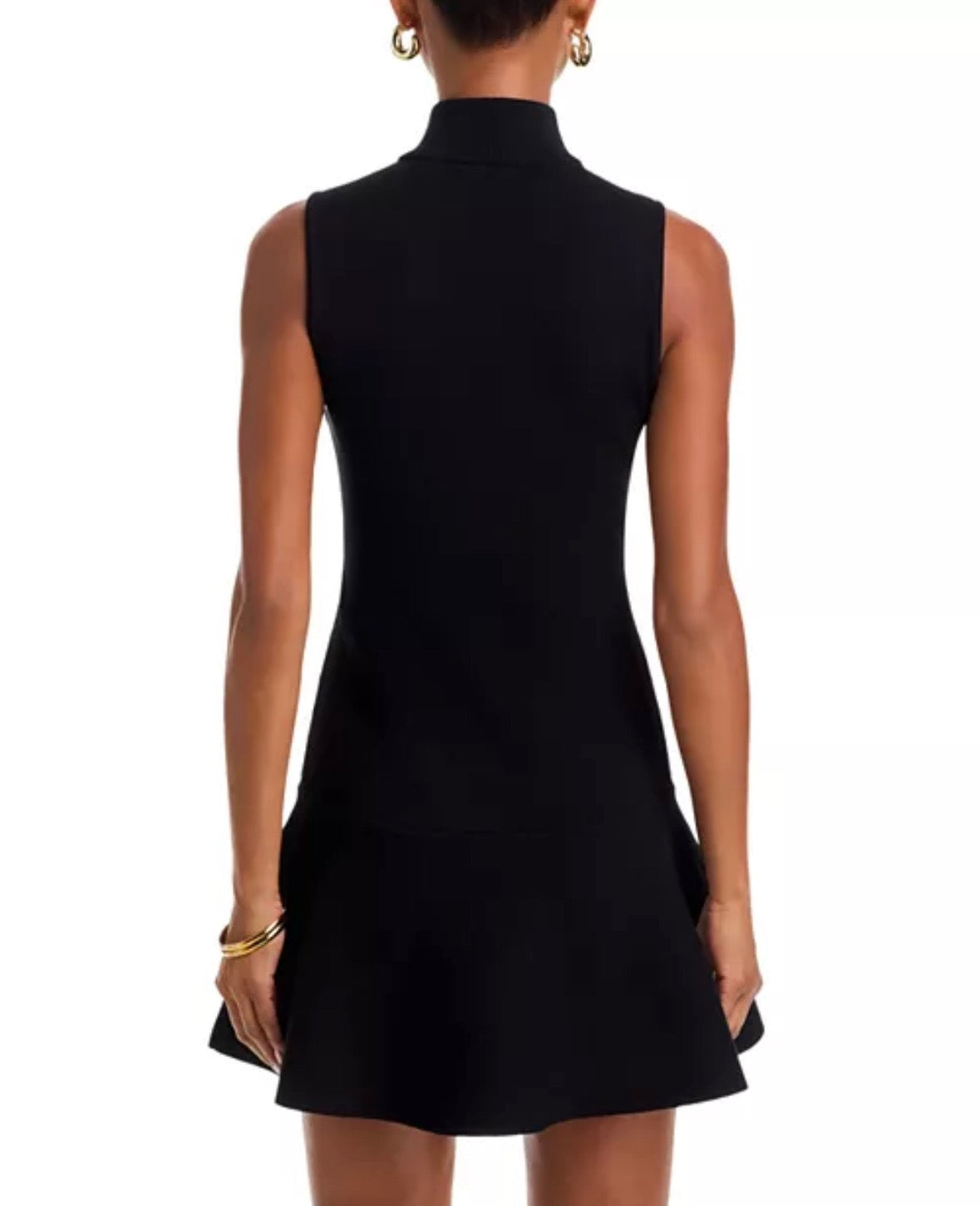 BRESLIN SWEATER DRESS- BLACK