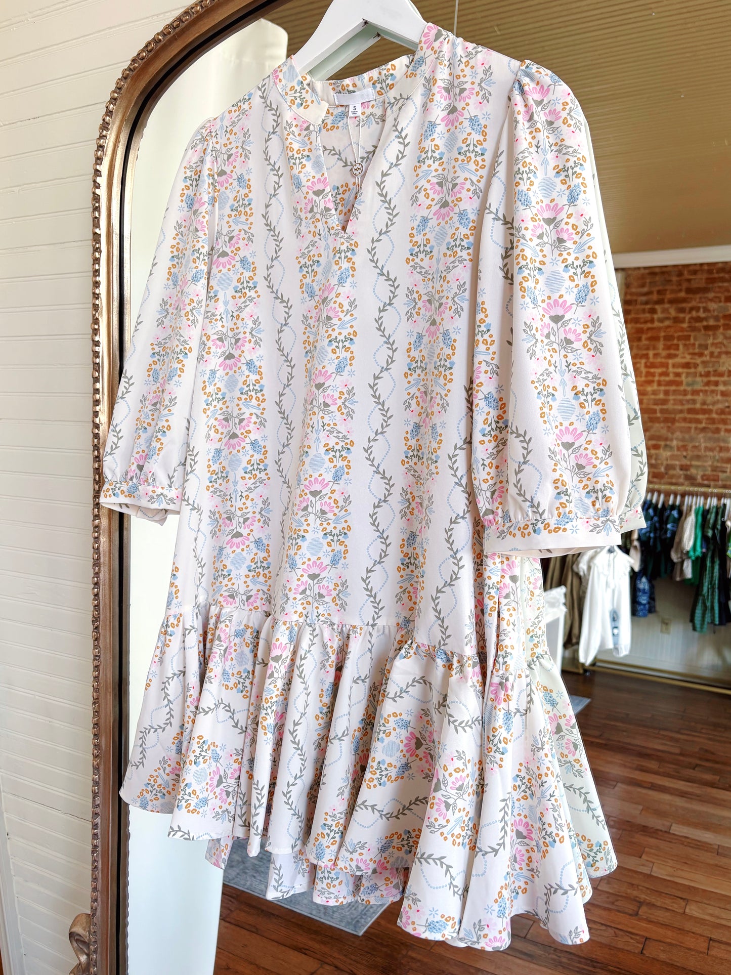 IVY LANE DRESS- IVORY