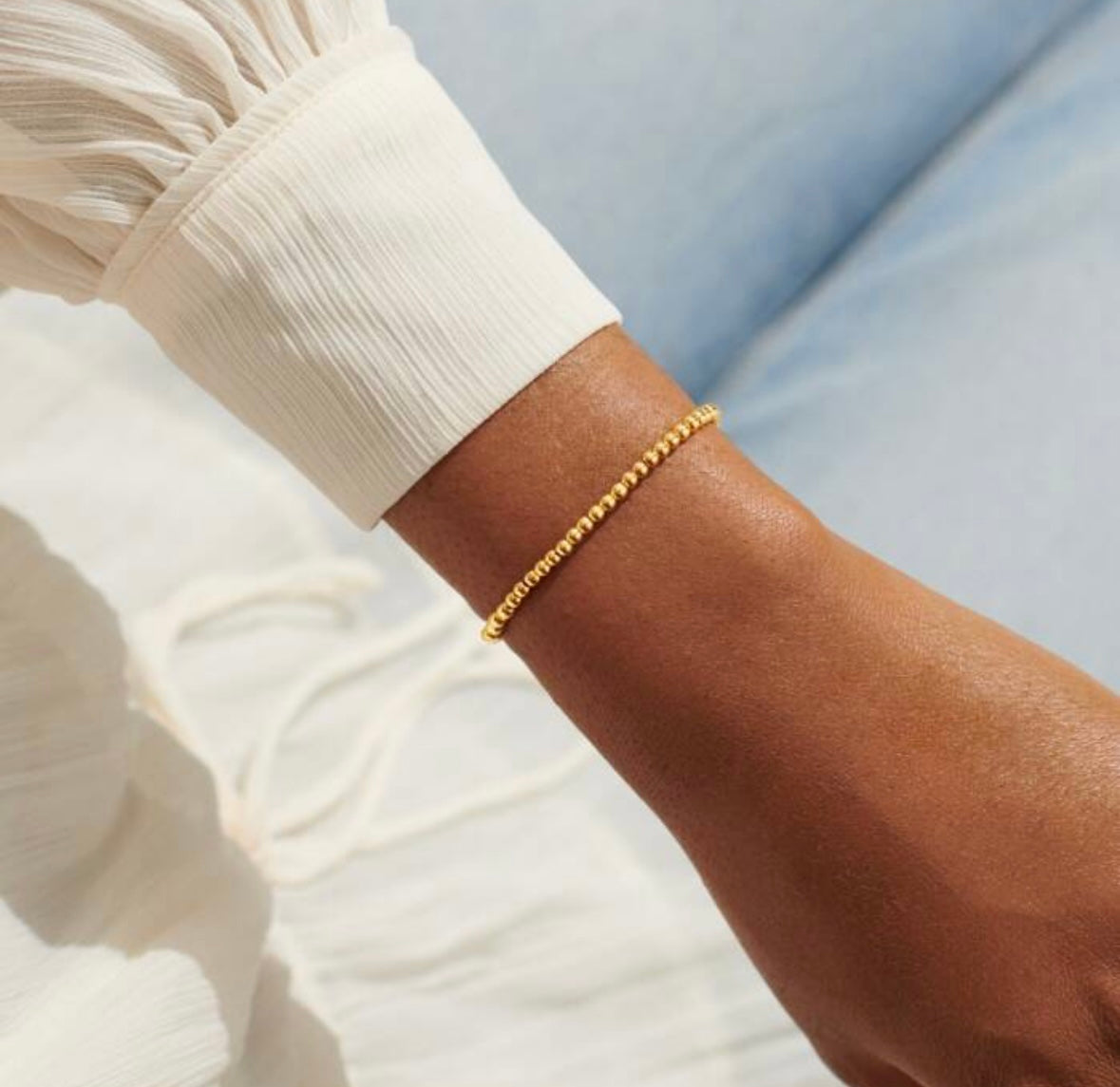 3mm BEAD STACKING BRACELET