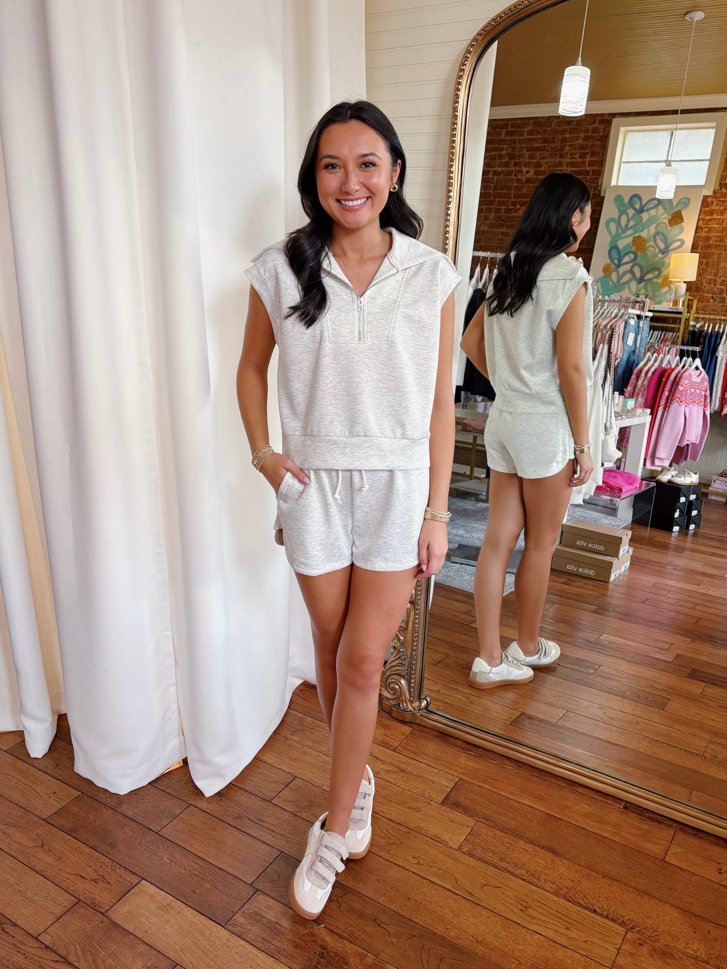 BLAKE SET- WHITE MELANGE