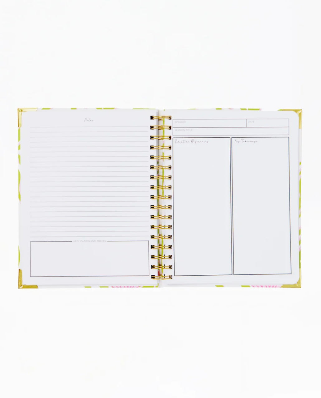 SERMON NOTES JOURNAL- COTTAGE TRELLIS