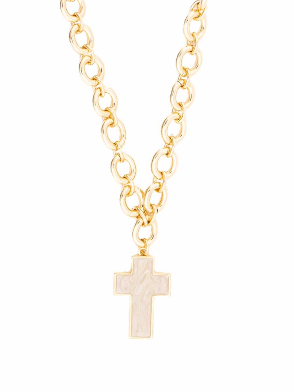 HARTFORD CROSS NECKLACE