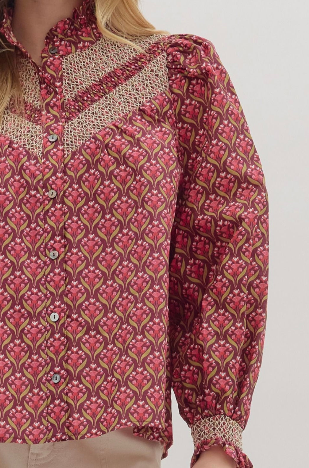 LOUISA TOP- WINE