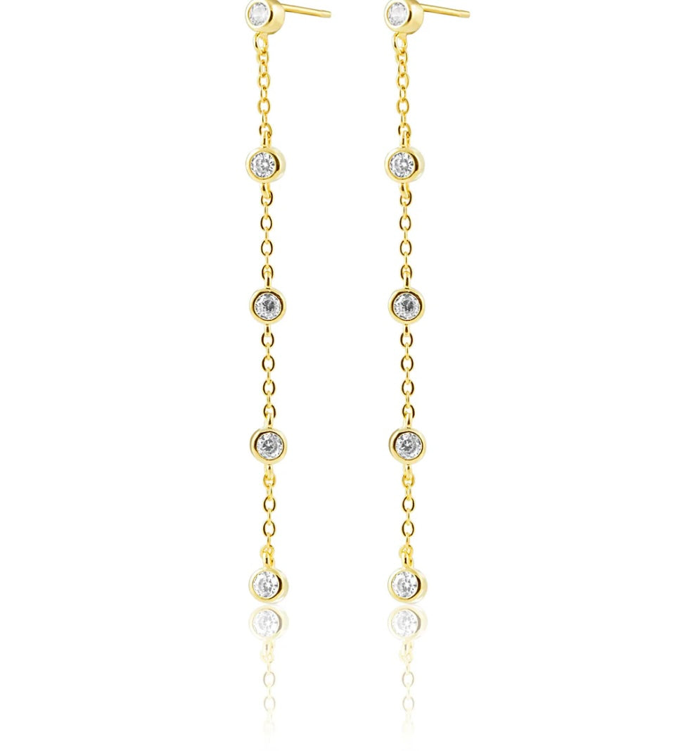 CAPRI DROP EARRINGS GOLD