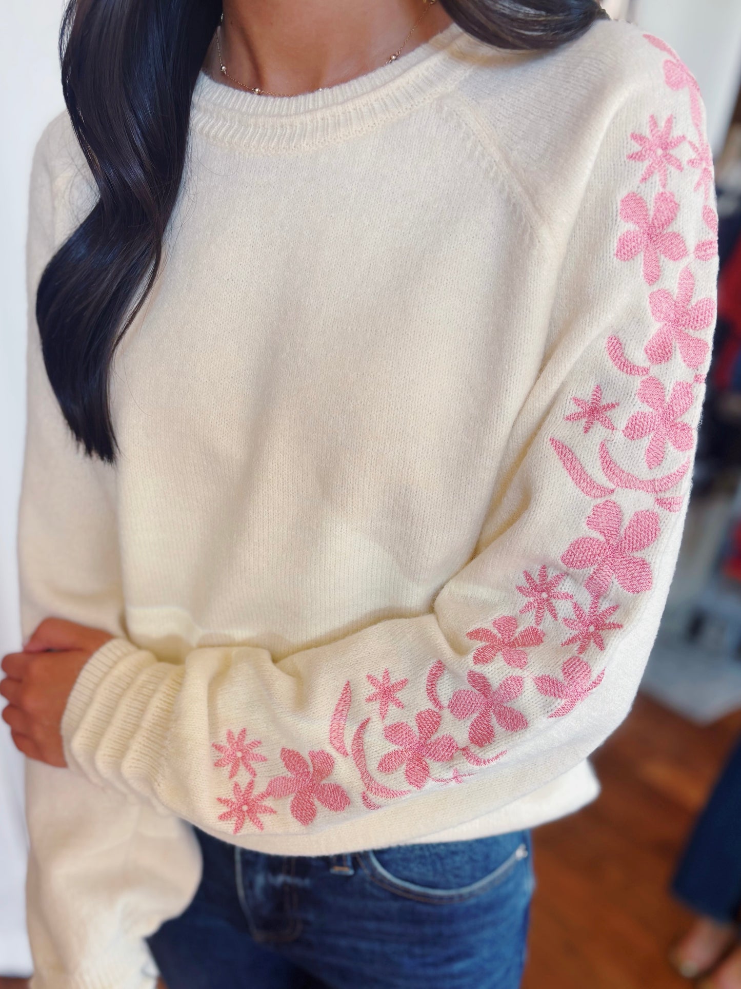 MADELINE SWEATER- CREAM