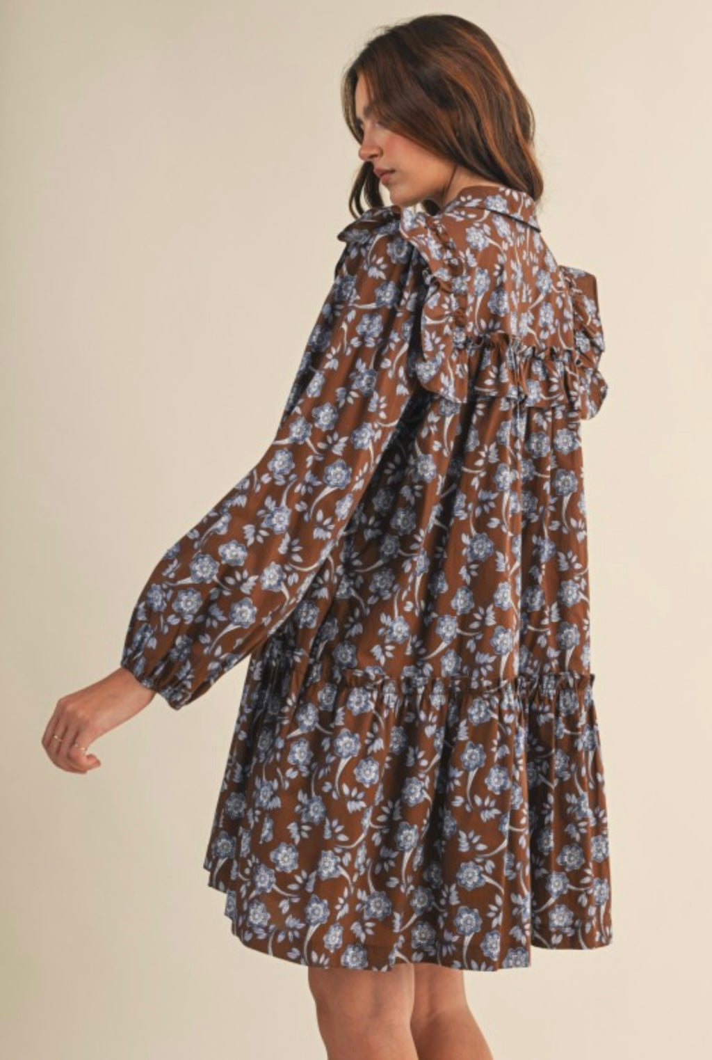 BRADFORD BUTTON DOWN MINI DRESS