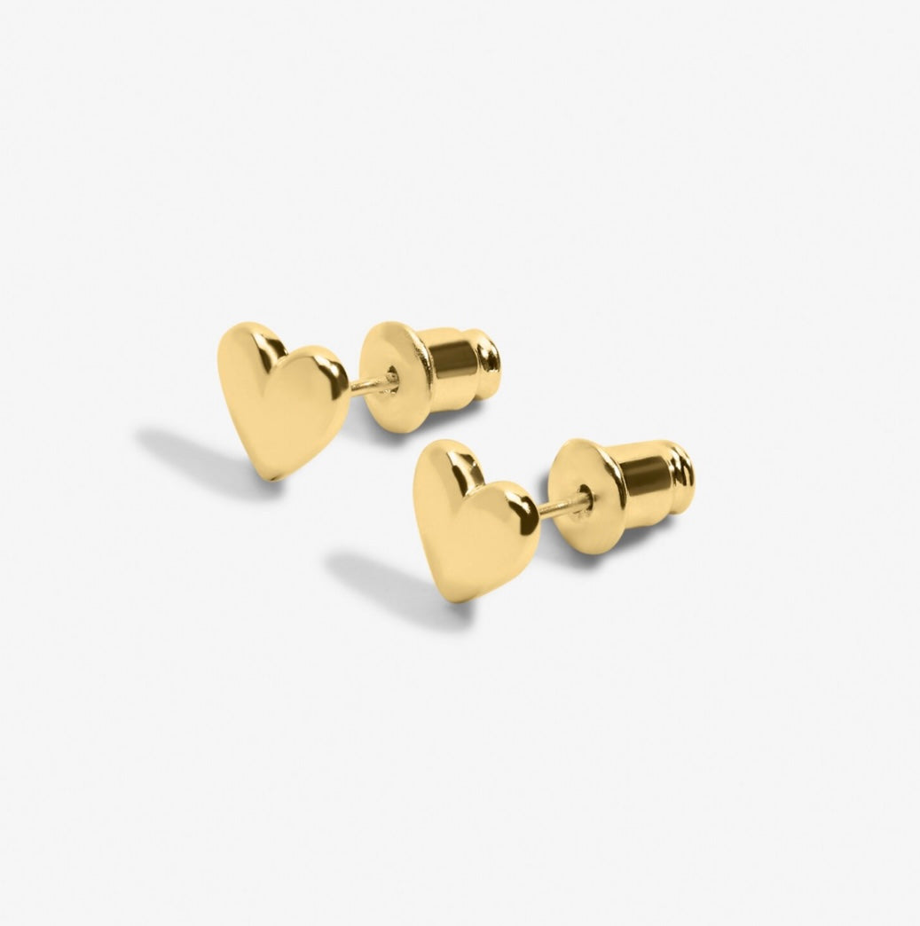 MINI CHARMS HEART EARRINGS