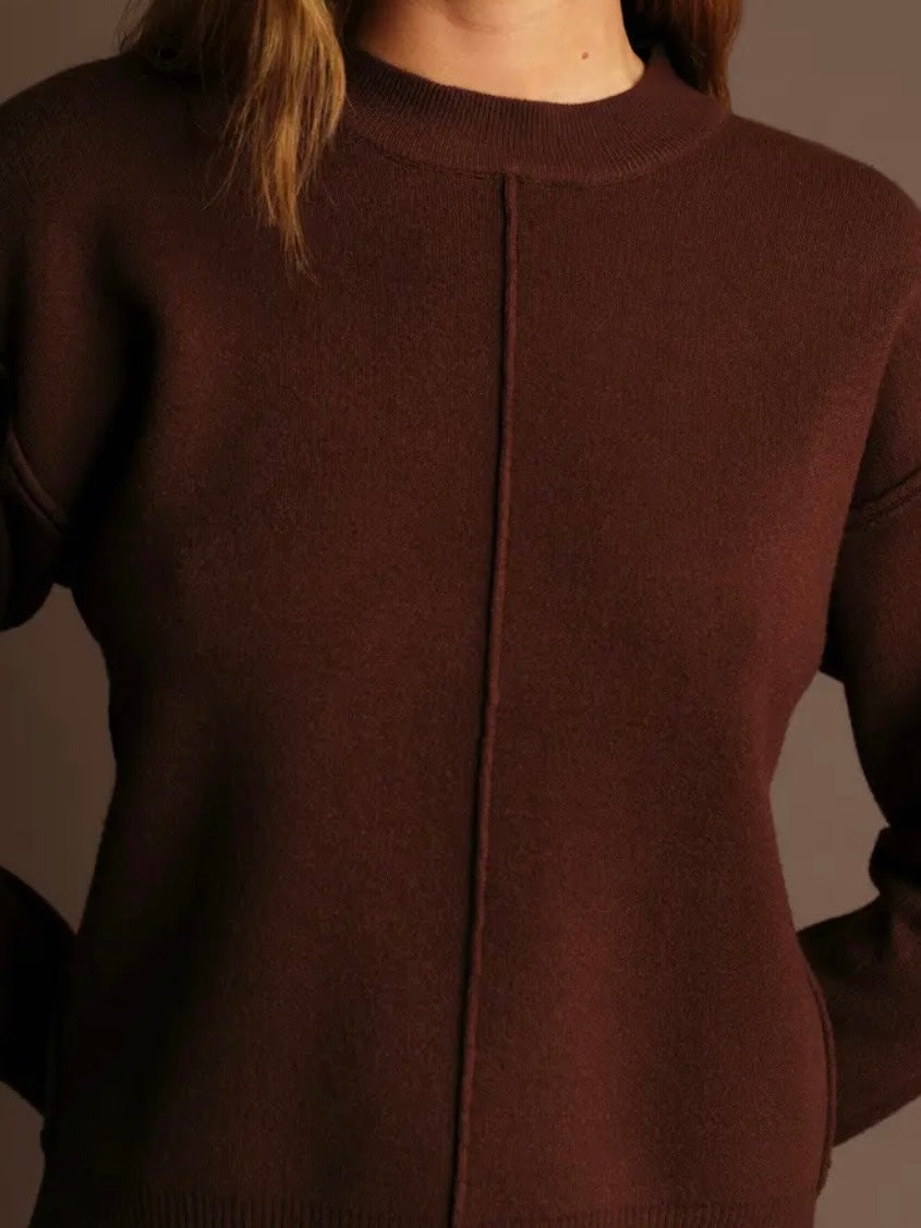 DANI SWEATER- CACAO