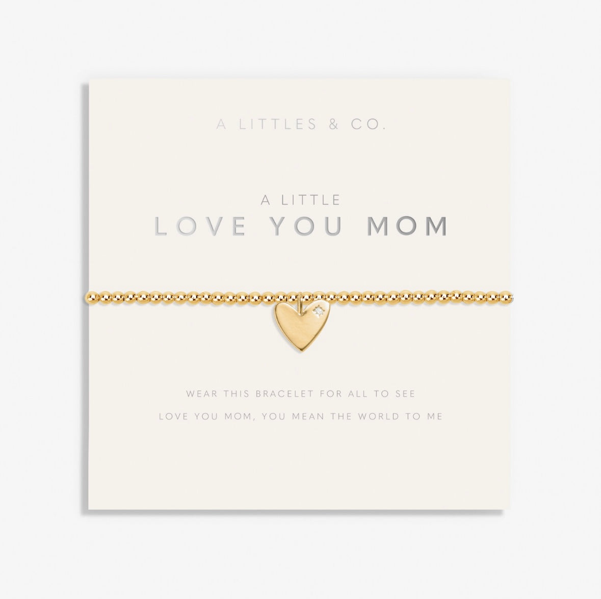 LOVE YOU MOM BRACELET