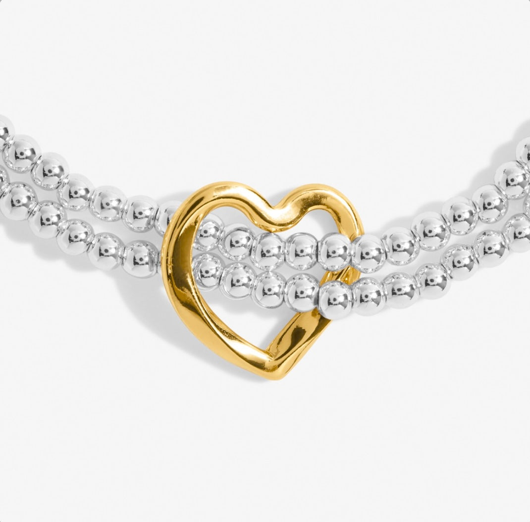 TWIST HEART BRACELET