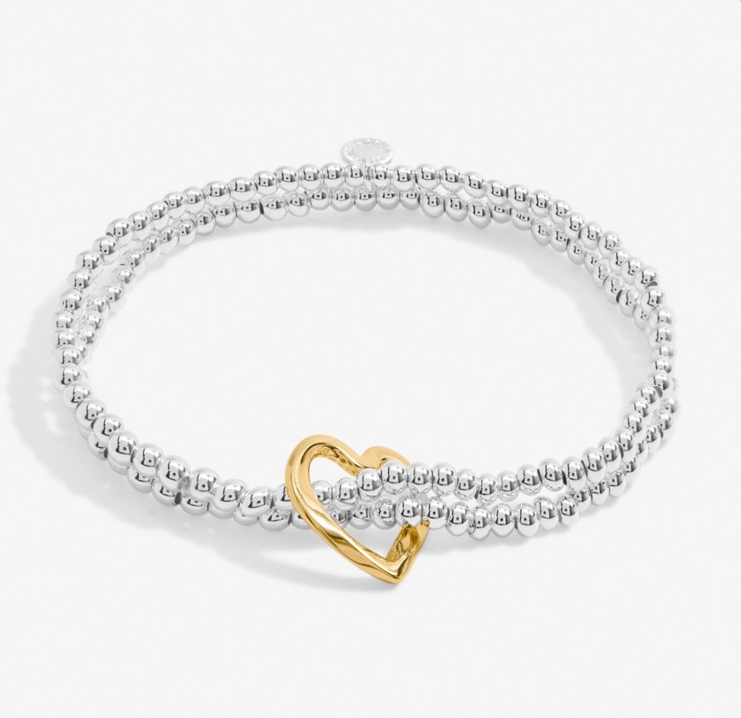 TWIST HEART BRACELET