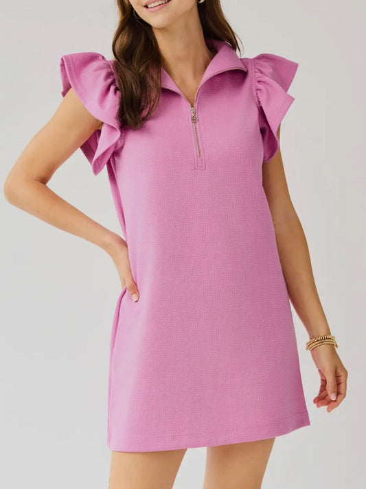 PAIGE DRESS- LILAC