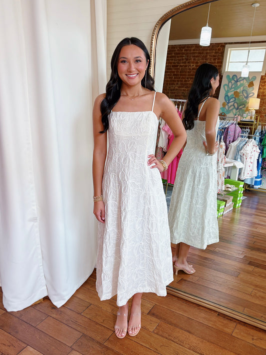 FRANCES MAXI DRESS - IVORY