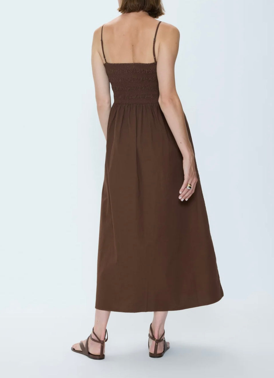 PISTOLA BIANCA MAXI SUNDRESS- BRUNA