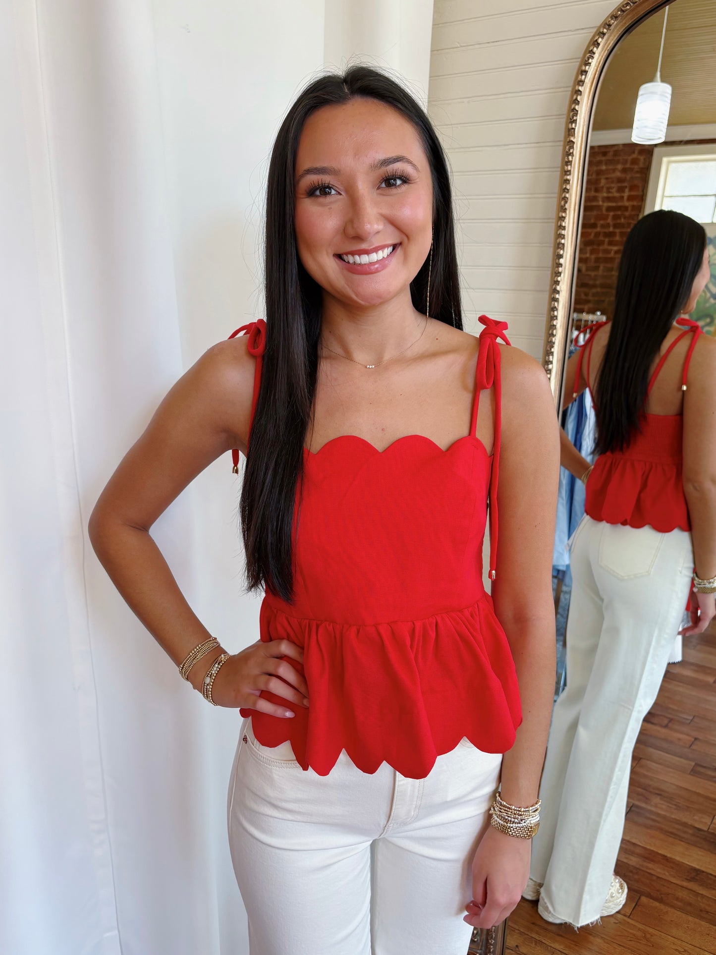 HADLEY TOP- RED