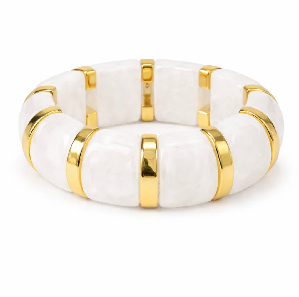 VERONA BANGLE WHITE