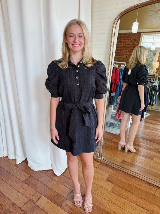 SCARLETTE DRESS- BLACK