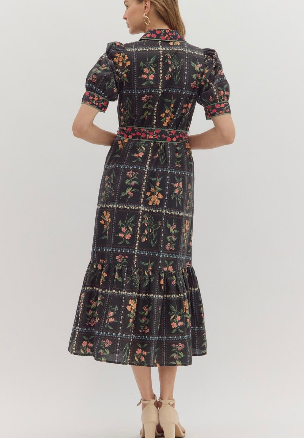 MALLIE DRESS- BLACK