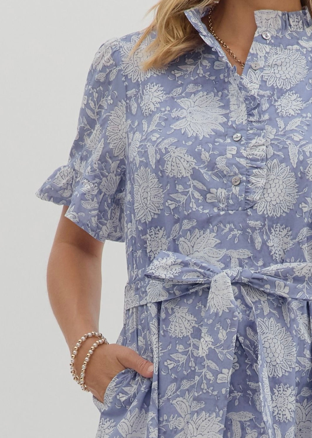 INDIGO DRESS
