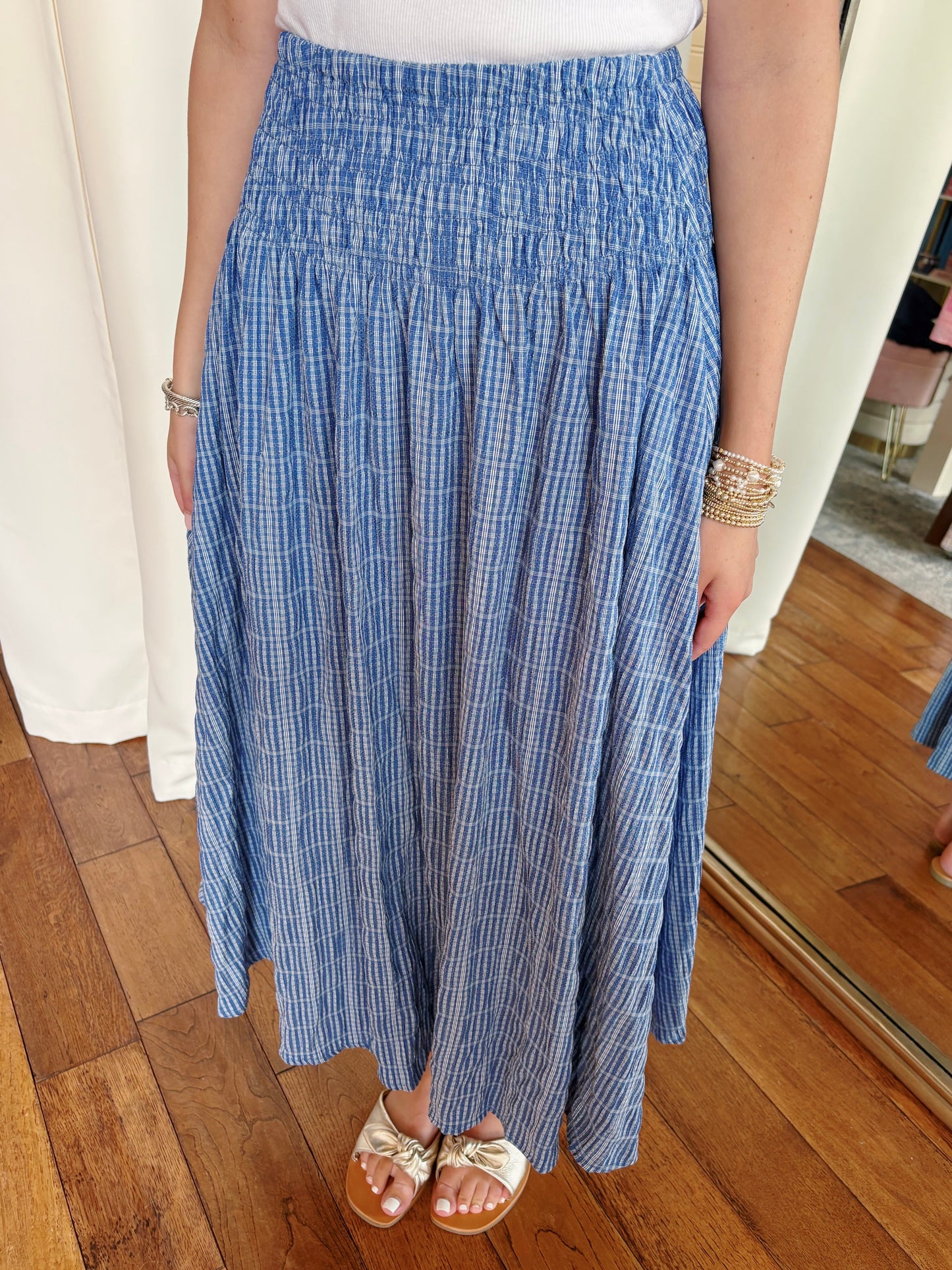 JANIE MIDI SKIRT