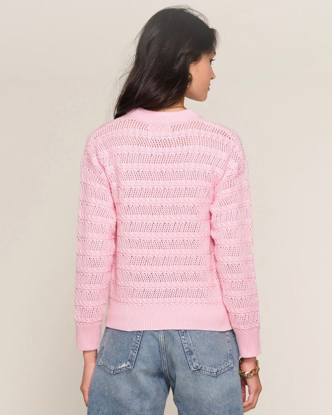 DARRYL SWEATER- BALLET PINK
