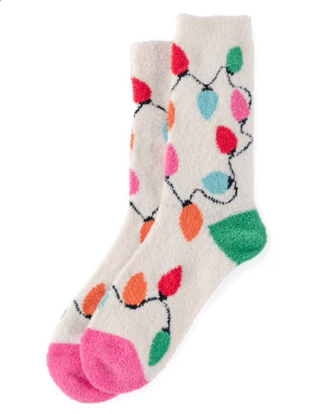 ANYA STRING LIGHTS SOCKS- IVORY