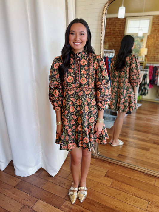 CLARA DRESS- BLACK