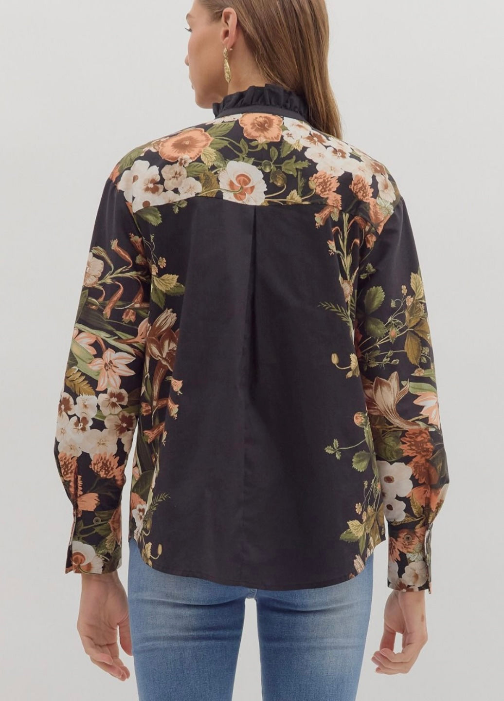 ANNA TOP- BLACK